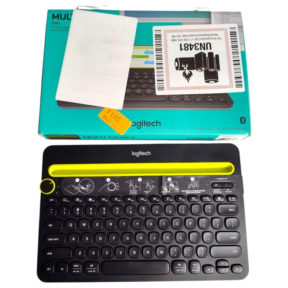 Bluetooth Multi-Device Logitech K480 Keyboard - Picture 7 of 14